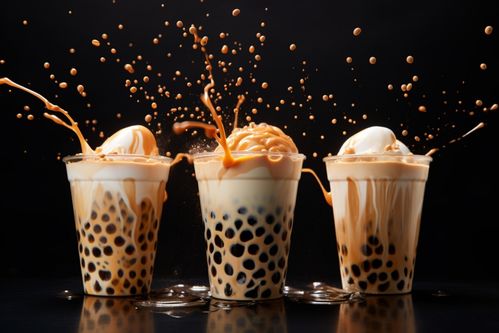 滋味濃郁的珍珠奶茶 視覺(jué)與味蕾的雙重盛宴